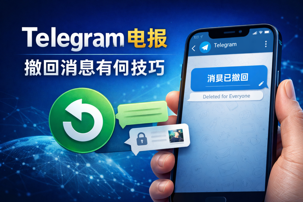 Telegram電報訊息撤回有什麼技巧？