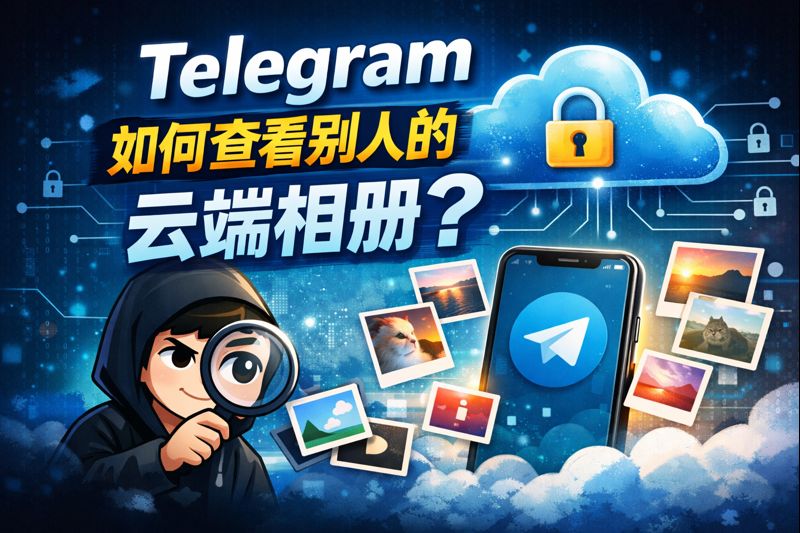Telegram檢視別人雲端相簿有哪些技巧？